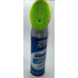 Woolite Carpet and Upholstery Cleaner Triple Stainlift Foam 12oz with Brush